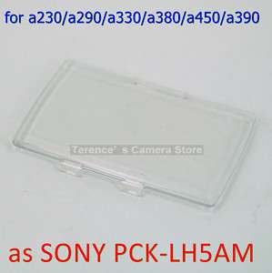 Hard LCD Cover Protector SONY A230 A290 A330 PCK LH5AM  