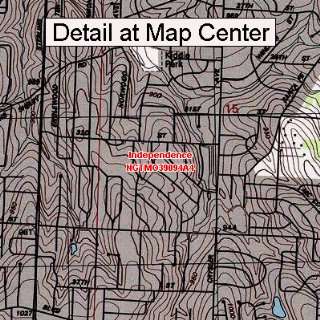   Map   Independence, Missouri (Folded/Waterproof)