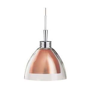 Alico FRPC2006 89 Duplex Pendant Metal Clear Over Glass With Polished 