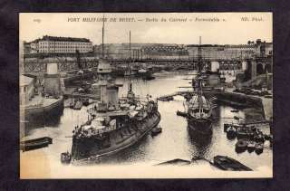 France Port Militaire de Brest Ships 1900s Postcard. Make multiple 