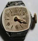 Vintage Westfield Watch with Black Face 10K Rolled Gold Plate