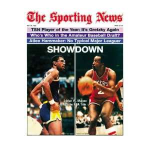  Sporting News Magazine May 30, 1983   Showdown   Jabbar vs 