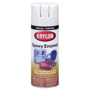   Krylon Gloss Black Aerosol Epoxy Enamel Spray Paint
