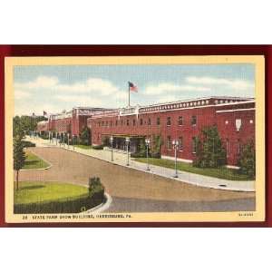  Vintage Postcard State Farm Show Building Harrisburg Pa 