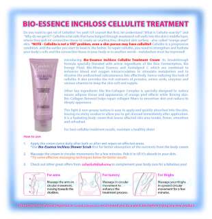 Bio Essence ~ Inchloss Cellulite Treatment ❤ BUY NOW ❤  