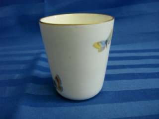 NEW VINTAGE BUTTERFLY CHAMART LIMOGES FRANCE CHINTZ CUP  