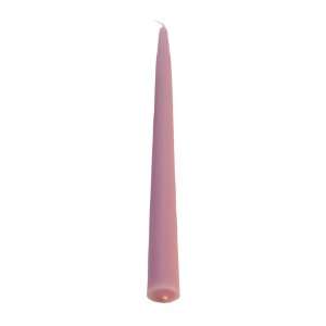   Dipped Taper Candles, 12 Inch, Box of 12, Dewberry