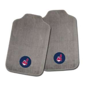 Cleveland Indians Grey Cloth Floor Mats 