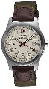 Wenger 72901 Classic Field Swiss Military Watch, Ivory  