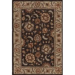  Galleria Olive Traditional Acrylic Machine Tufted Rug 8.00 
