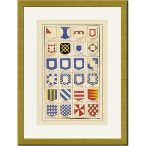   17x23, Heraldic Ordinaries   Gyron, Flanches, et al.