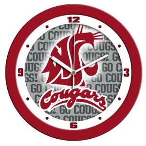 Washington State University Cougars Dimension Wall Clock 