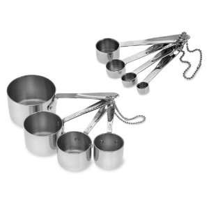  All Clad Stainless Steel 8 pc. Standard Size Measuring Cup 