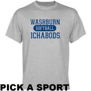  Washburn Ichabods Ash Custom Sport T shirt   Sports 