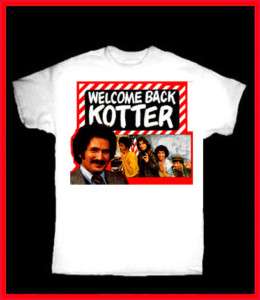 WELCOME BACK KOTTER T SHIRT vintage 70s TV POP KITSCH  