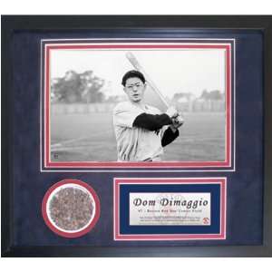  Dom DiMaggio Red Sox Mini Dirt Collage Sports Baseball 