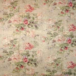   Wide Finnegans Rose Natural Fabric By The Yard Arts, Crafts & Sewing