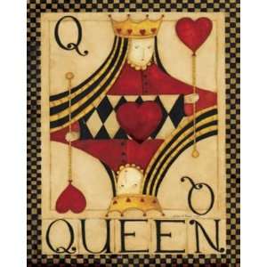  Dan Dipaolo   Queen Of Hearts Canvas