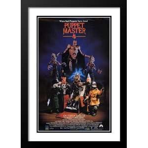  Puppet Master 4 20x26 Framed and Double Matted Movie 