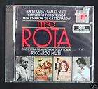 NINO ROTA La Strada Suite SEALED OOP CD Riccardo Muti