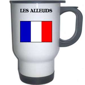  France   LES ALLEUDS White Stainless Steel Mug 