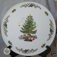 Rnd Platter Cake Plate Seltmann Weiden SLT189 Christmas  
