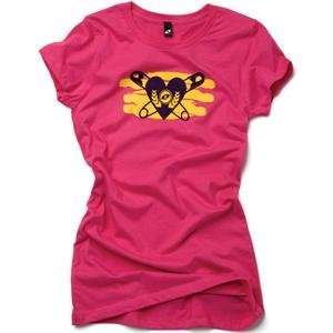    One Industries Womens Dizzy T Shirt   Small/Pink Automotive