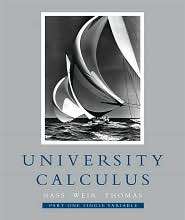University Calculus Part One, Vol. 1, (0321454200), Joel Hass 