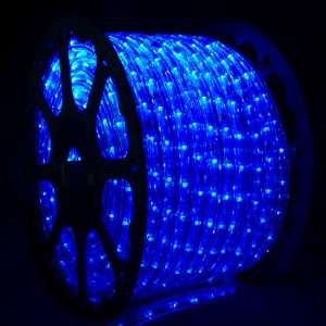   LED Blue Rope Light, 150 Commercial Spool, UL Listed