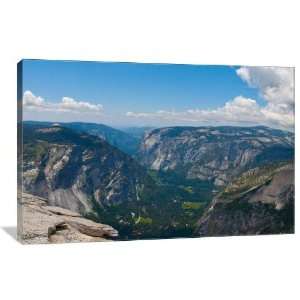 Yosemite Valley Panoramic   Gallery Wrapped Canvas   Museum Quality 