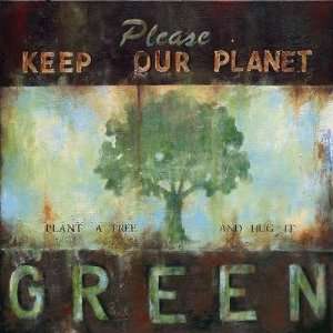  Wani Pasion   Green Planet Canvas