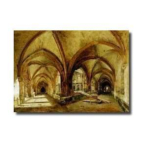  The Cloisters Of St Wandrille C182530 Giclee Print