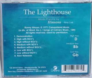 Hinsons The Lighthouse NEW Christian Accompaniment CD  