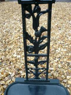 stick stand,original victorian,cast iron stick stand,brass stick stand 
