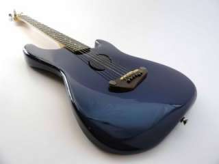 Fender Stratocaster Acoustasonic Blue with Hardcase, 2004 Strat  