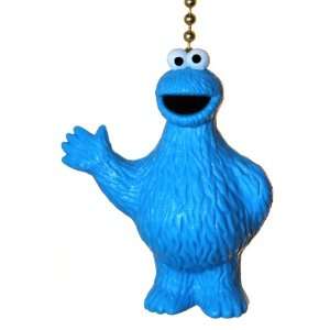 Cookie Monster Sesame Street Cartoon Home Ceiling Fan Light Pull Chain