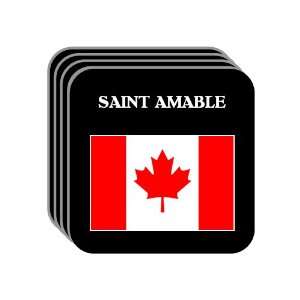  Canada   SAINT AMABLE Set of 4 Mini Mousepad Coasters 