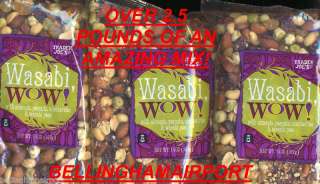 TRADER JOES WASABI NUT MIX WOW FREE FAST PRIORT SHIP  