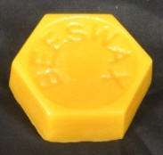 Pure Beeswax (bees wax)  1.0 Oz.100% Natural Hex Block  