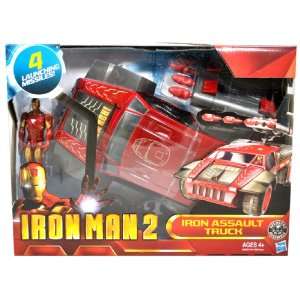   Launcher, 4 Missiles and Iron Man Figure (Vehicle Dimension 10 x 5