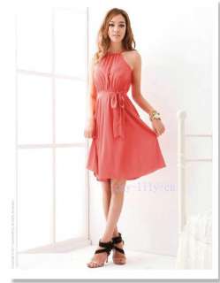 Korea Style Chiffon Elegang Charming Ladys Dress 5576  