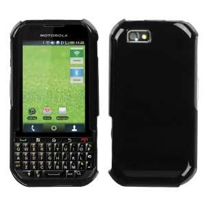  Solid Black Phone Protector Cover for MOTOROLA i1x 