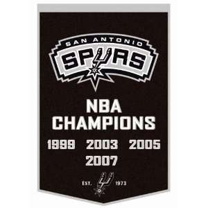  San Antonio Spurs NBA Dynasty Banner (24x36 