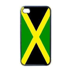 Jamaica Flag Black Iphone 4   Iphone 4s Case