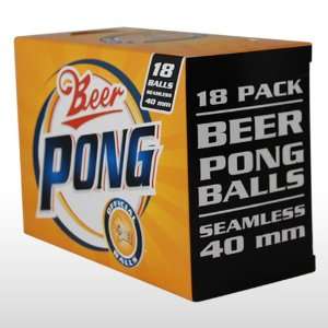  18 Pack Beer Pong Balls Toys & Games