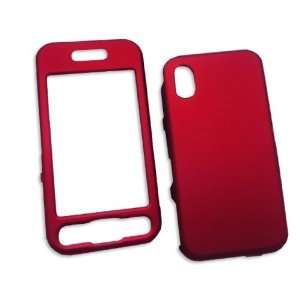  Modern Tech Red Armor Shell Case/Cover for Samsung S5230 