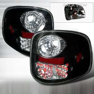  FORD F150 FLARESIDE LED TAIL LIGHTS BLACK Automotive