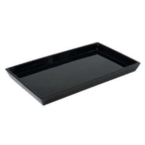  FocusFoodService BS SPAVTB Spa Amenity Tray   Black   Pack 