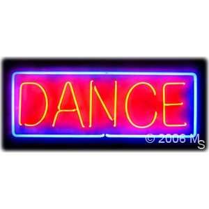 Neon Sign   Dance   Large 13 x 32  Grocery & Gourmet 