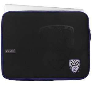  NCAA Pac 12 Black 11 Tonal Logo Netbook Sleeve